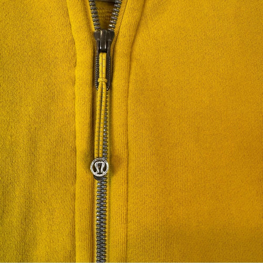 Lululemon Scuba Full Zip Yellow Size 10 - Picture 3 of 7